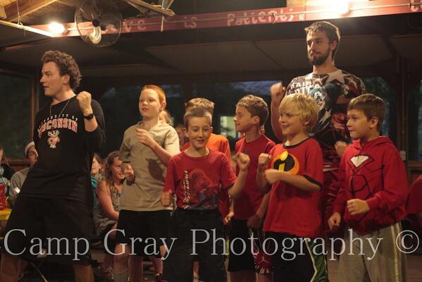 campgray's tweet photo. Storms won't stop us from having a tremendous time at Camp Gray! It was DUTCH AUCTION NIGHT! :) #bwyfa #campgray http://t.co/bcMNHJkYud