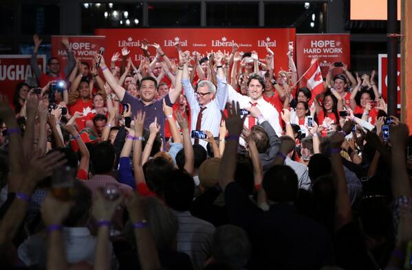 Congratulations and welcome to our new #LPC MPs <a href="/TOAdamVaughan/">Adam Vaughan</a> and @VoteArnoldChan! #CdnPoli