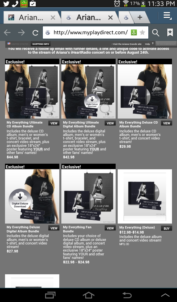 moschinogrande's tweet image. Ordering at 12 am est but idk which one to get someone halp #2DaysUntilBreakFree