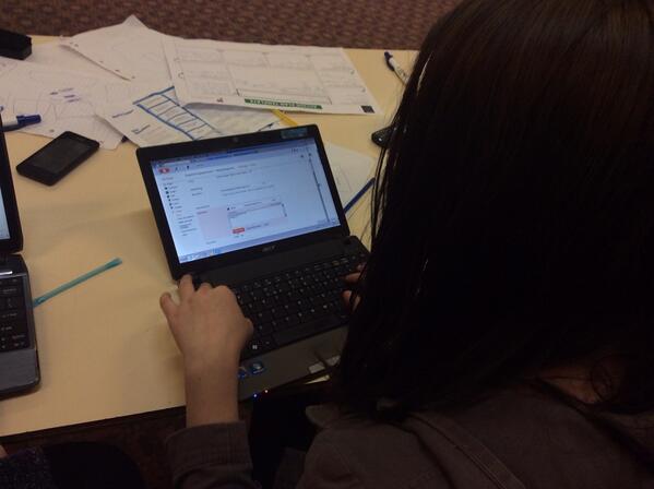 Students setting up blogs to share their experiences #OHSSEP #studentempowerment #mentalhealthideas