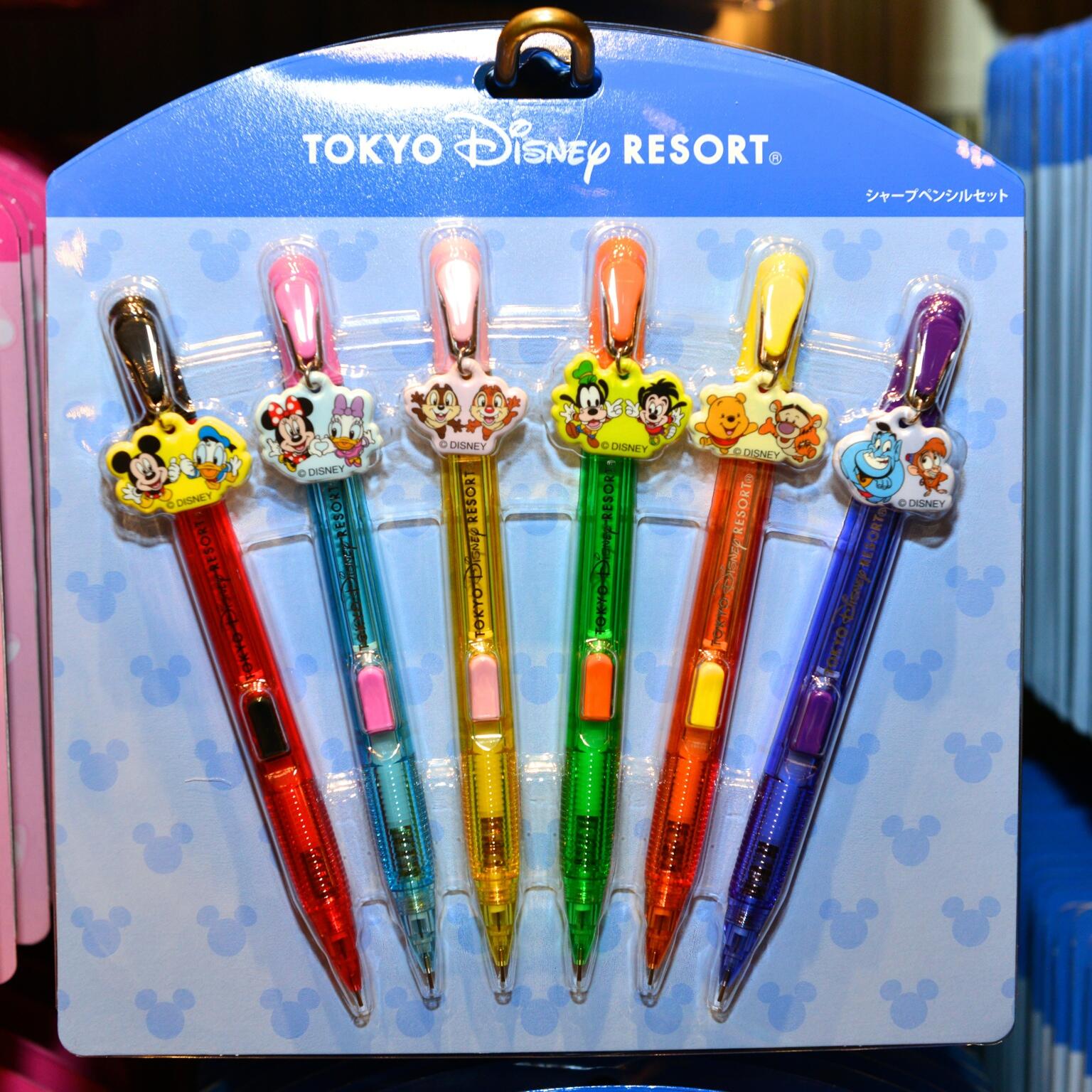 Mezzomikiのディズニーブログ 組み合わせも可愛いシャープペンシルセット新発売 価格1700円です Http T Co Ztegjbd32w Twitter