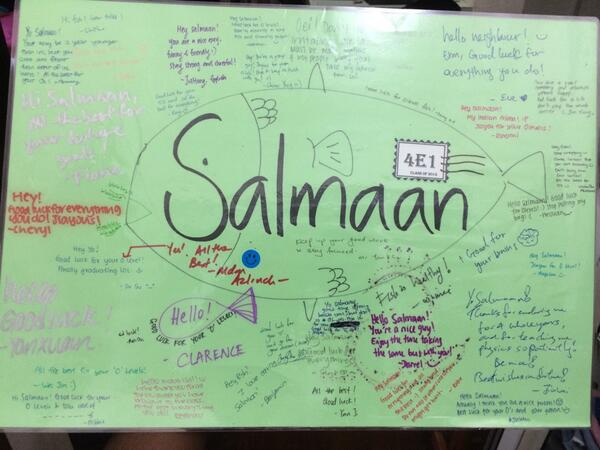 SalmaanJr's tweet image. While searching for Math notes all over my house, I found this huge card in a cupboard.Missing the old times #ycss