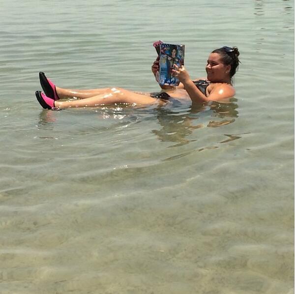 IsraelOutdoors's tweet photo. Looking for a way to relax? @jennadrucker of #IsraelOutdoors #Bus381 is showing you the way on #Taglit! http://t.co/h31zIHzecR