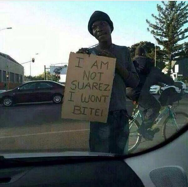 SASportsTwit's tweet photo. SA Pic of the day... #Suarez http://t.co/x0uTJN8hsB