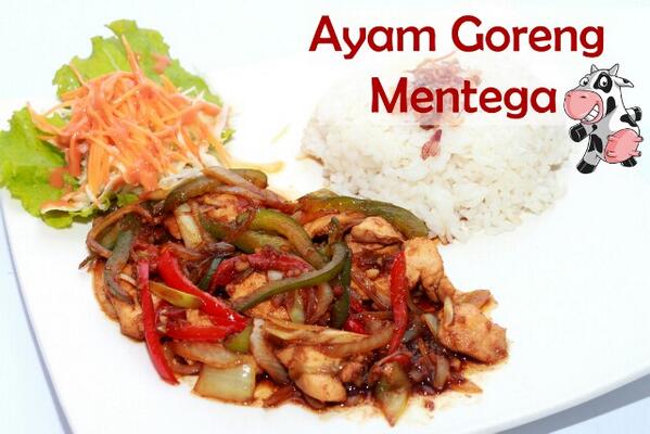 JambiMilk's tweet photo. Ni yang pertama ada Ayam Goreng Mentega, gratis es teh http://t.co/fd0FnkRn3z