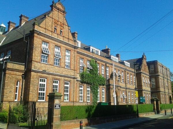 Our beautiful building on a beautiful day in Newcastle...