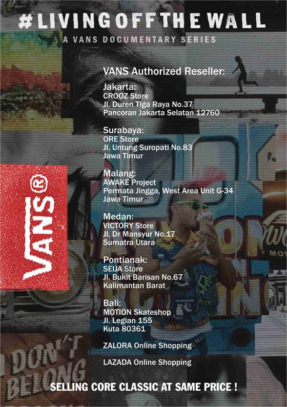 vans authorized reseller indonesia