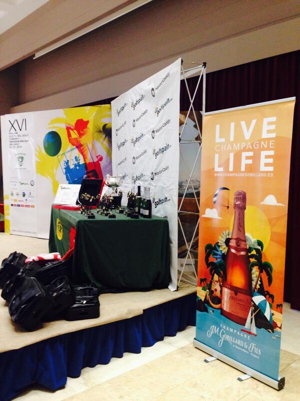 gobillardsp's tweet photo. En XVI Pro-Am #costadelsol de Golf en @Parador_Golf #livechampagnelife http://t.co/vJO65dk1oP