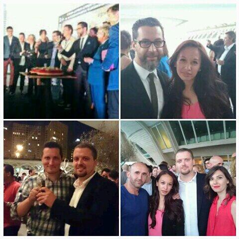 Que noche la de anoche!! Felicidades a la Gastronomía Valenciana  #agcv10