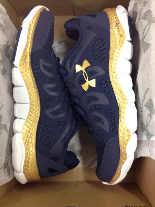 notre dame under armour shoes for sale