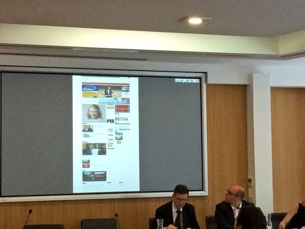 conci_nyc's tweet photo. #FERPI14 @dottorg presenta nuova piattaforma #FERPI che oggi è il sito d #comunicazione + visitato in Italia #PR http://t.co/5klFmwzKFg
