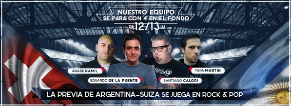 fmrockandpop's tweet photo. ¡Arranca la #PreviaRockAndPop! Conducen @realdelapuente, @sancalori, @TapaMartin y @araberamil. ¡Por @Rock_and_Pop! http://t.co/Cdn98FuRWT