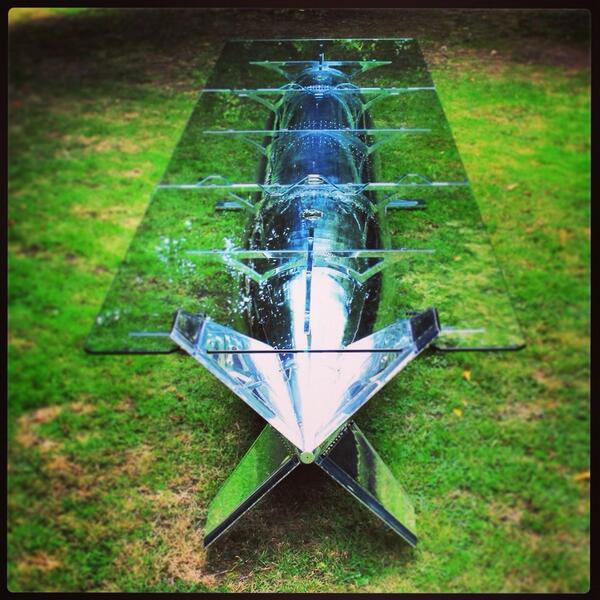hangar_54's tweet photo. @PeldonRose are you in need of a HUGE boardroom table for any forthcoming projects? http://t.co/kBzSowZMtf