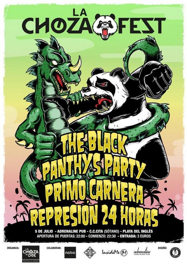 LaChozadeDoe's tweet photo. Este sábado comienza La Choza Fest!!! #LaChozaFest #hardcore #punk #grancanaria #canarias Cartel de @mentecalamar http://t.co/rbHK0pE8Fu