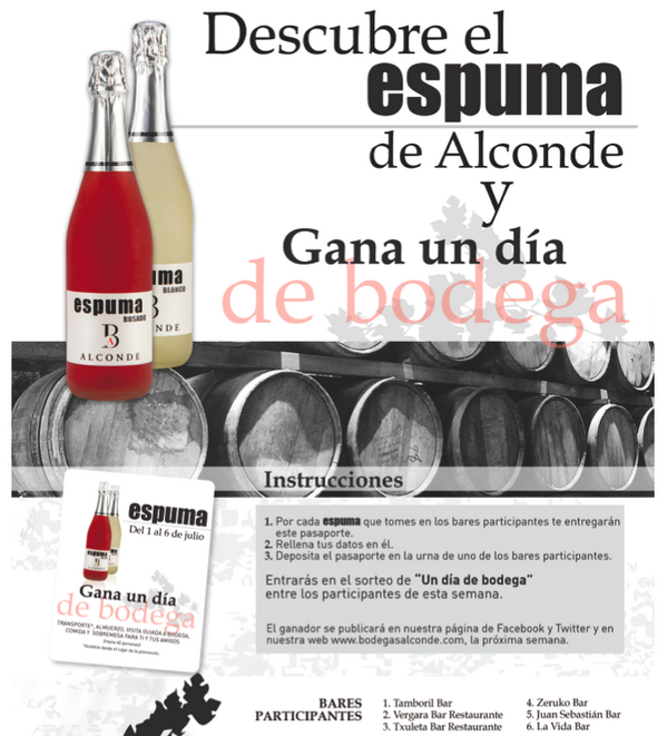 Seguimos con el concurso del #espuma en Donosti!Nos vamos de Gros al Casco Antiguo.La info en:bit.ly/1oy2iof