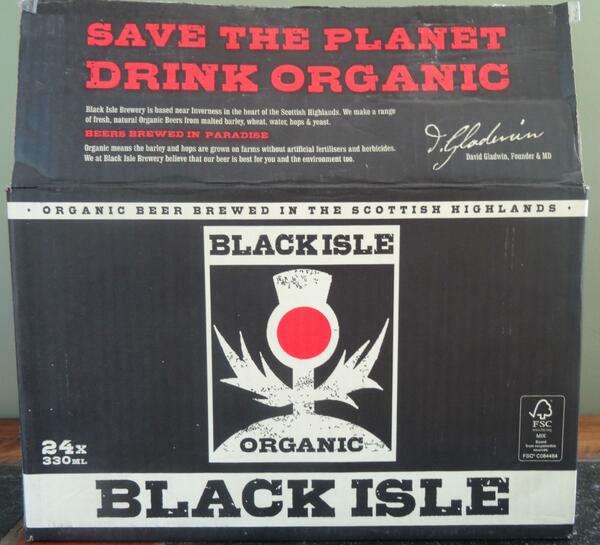 Deli_Diff_Bob's tweet photo. @BlackIsleBeer Organic (Bio) Pale Ale now in stock!  http://t.co/Mmh4iRmNiu must get more of their stuff... http://t.co/b0L6QYcG2r