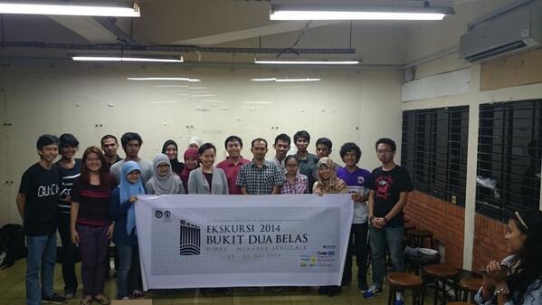 Pelepasan Tim Ekskursi 2014 Bukit Dua Belas