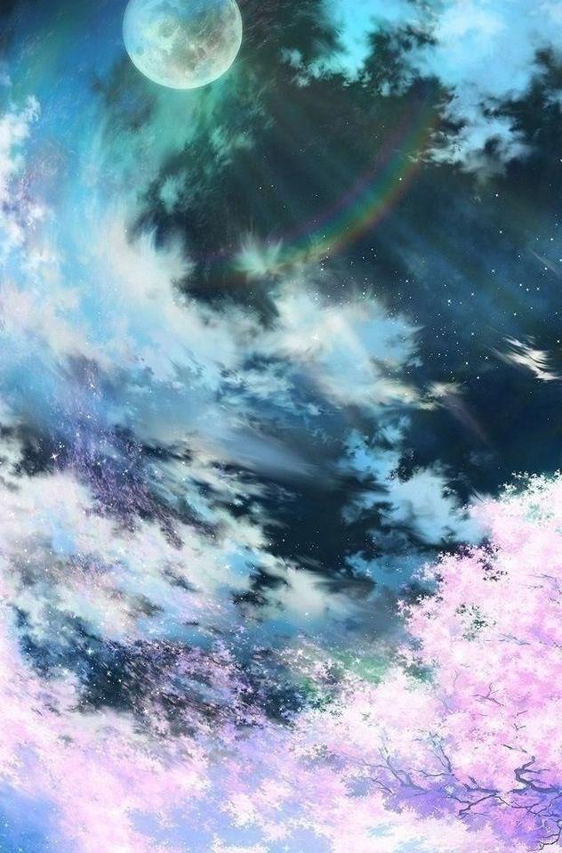 美しいイラストbot 夜桜 Http T Co Ogab51kfzm