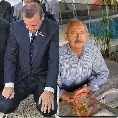 Bu ulkeye ickiyle yasayan degil Rabbim'le yasayan ancak ayakta tutabilir