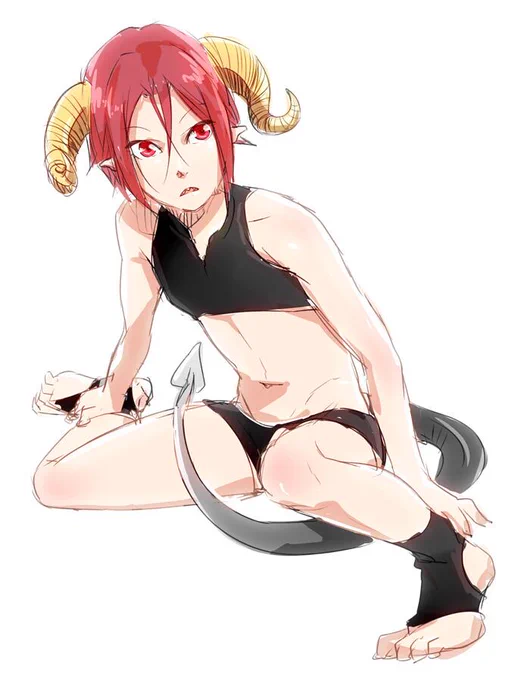 巻き角りんちゃん 