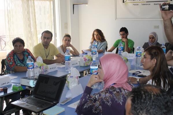 SharDevelopment's tweet image. Training focused on #advocacy &amp;amp; #lobbying for #women &amp;amp; practicing their #social &amp;amp; #political role. #Syria #Qamishli