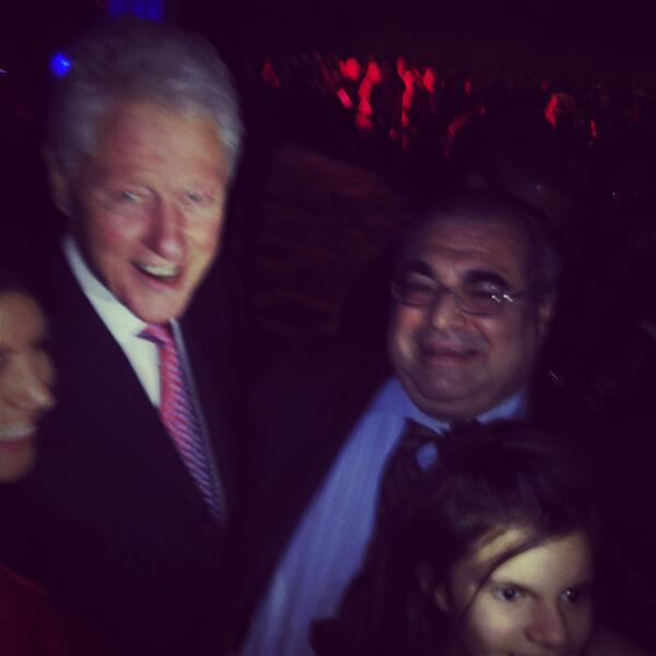 With President Bill Clinton at #LeadBlue this past weekend!