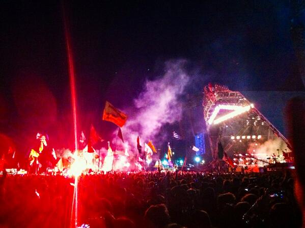 chibberto's tweet image. Beauty of a week at @GlastoFest ☀️