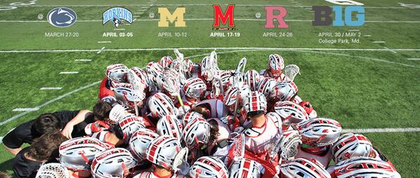 Inaugural #B1GMLAX schedule has Ohio State hosting JHU &amp; MD, traveling to PSU, UM &amp; RU. #GoBucks <a href="/bigtenconf/">Big Ten Conference</a>