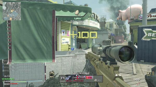 Pamaj's tweet photo. I'm actually playing FFA map packs right now. What? http://t.co/6DCaRUxmWZ