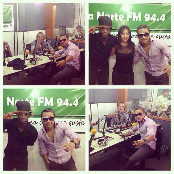 ShowTimeRecords's tweet photo. @jotamendozask ENTREVISTA EMISORA @LANORTEFM ##NOTEPUEDOOLVIDAR #GRITOCOLOMBIA @ChukeMusik @ShowTimeRecords http://t.co/FXSbqWVGfc