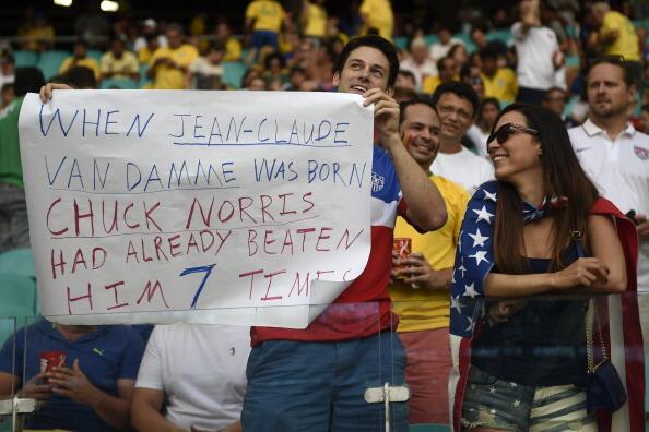JOEdotie's tweet photo. Strong start from #USA on the banner front. Your move #BEL http://t.co/3mtGqBat2w