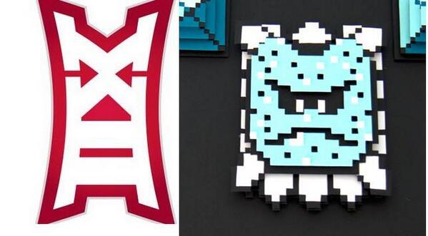 TheDrewBartlett's tweet image. I knew that the new #Big12 logo looked familiar. @Big12Conference @ESPN_Big12 #Thwomp  #mario @NintendoAmerica
