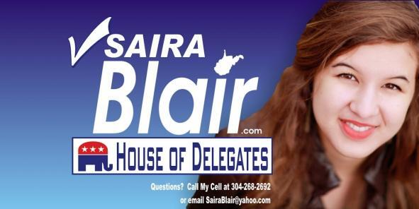 Saira Blair 18-year-old GOP woman elected in West Virginia