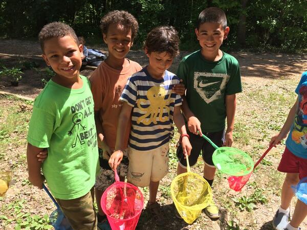 CampHilbert's tweet photo. Check out these Ruach campers. During gardening, they are catching different types of bugs and then setting them free http://t.co/UoMxDZbukX