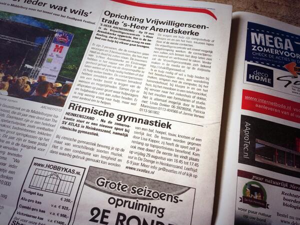 MHMol's tweet photo. Bedankt voor het plaatsen! @BevelandseBode http://t.co/7YcRNclXPH