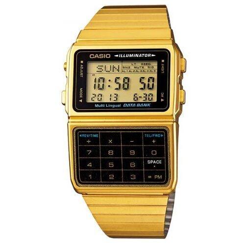 tammy842's tweet image. amzn.to/1quVpVv #8: Casio #DBC611G-1D Men&apos;s Gold Tone 25 Memory Calculator Databank Watch

Casio #DBC611...