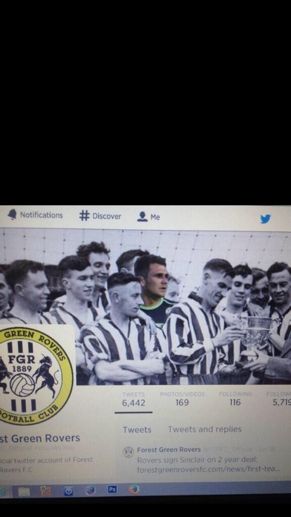 Loving the new <a href="/FGRFC_Official/">Forest Green Rovers</a> header ... All the oldies . And one newbie seems to have snuck into the background 😆😏