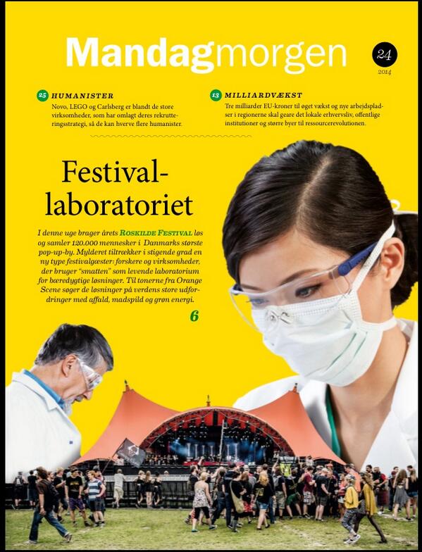 andbaumann's tweet image. Roskilde Festival er i gang - som laboratorium for eksperimenter i bæredygtighed @CBSCSR @orangefeeling @rockwooldk