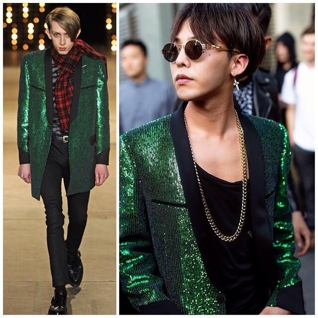 02072014 More Photos Of G Dragon At Saint Laurent Mode Masculine