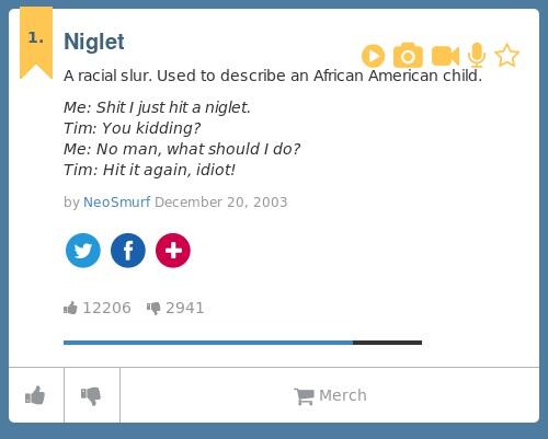 Urban Dictionary On Twitter Niglet A Racial Slur Used BreW QNIAAATJw2 Large