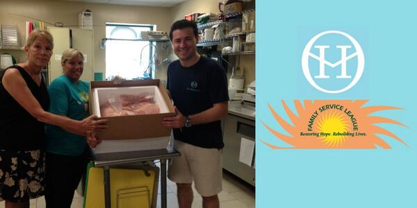 Our_Harvest's tweet photo. OurHarvest's @ScottDReich visited @FSL_RestoreHope to donate our #farmfresh food! #giveback #longisland http://t.co/hv3pOUypGn