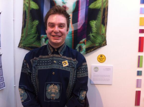 GraysComDes's tweet photo. WELL DONE @lloydcrobertson ! Our @DandADNewBlood #NewBlood BEST IN SHOW! http://t.co/kRw8zIaizD