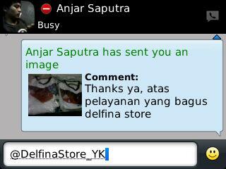 DelfinaStore_YK's tweet photo. TESTIMONI http://t.co/0dMiyvD3fu