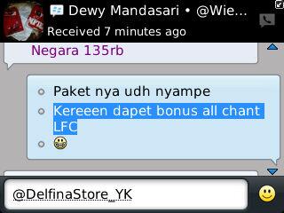 DelfinaStore_YK's tweet photo. TESTIMONI http://t.co/09hrpoXNIo