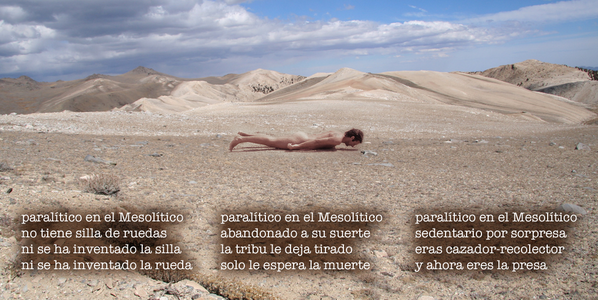 Mierdecitas's tweet photo. Paralítico en el Mesolítico. http://t.co/u3h4PG7ljQ