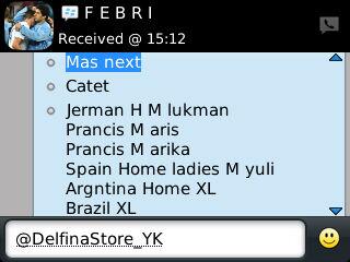 DelfinaStore_YK's tweet photo. TESTIMONI http://t.co/ubw7MQevGe