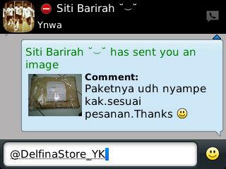 DelfinaStore_YK's tweet photo. TESTIMONI http://t.co/hVidIQpriV