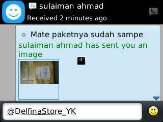 DelfinaStore_YK's tweet photo. TESTIMONI http://t.co/hVidIQpriV