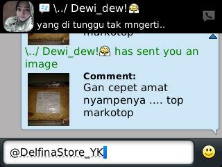 DelfinaStore_YK's tweet photo. TESTIMONI http://t.co/hVidIQpriV