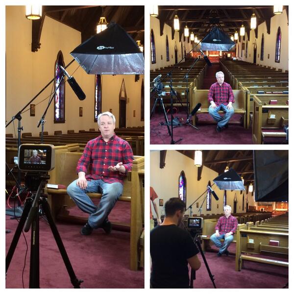 drawnad's tweet image. Filming of @peteryoshonis has begun for our fall group study dvd!  @joelyoshonis @JustinVanHook